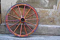 Sicilian cart wheel