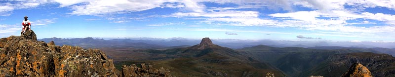 Cradle Mountain - the view from the top