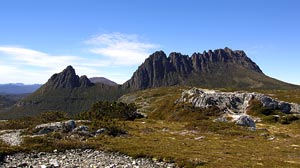 First view of Cradke Mountain