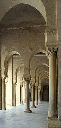 Columns around The Great Mosque