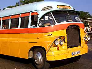All aboard for a trip around Malta on a classic bus