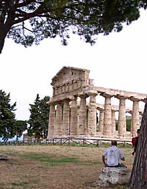 Greek temple at Paestum