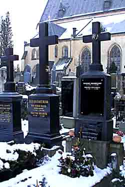 The cemetery of the Church of Saints Peter and Paul