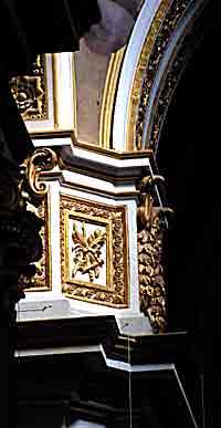 Inside the Mdina Cathedral