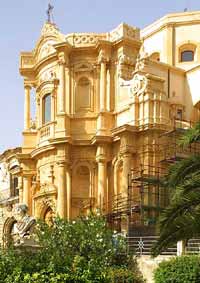 Chiesa di S. Domenico e Convento in Noto, Sicily