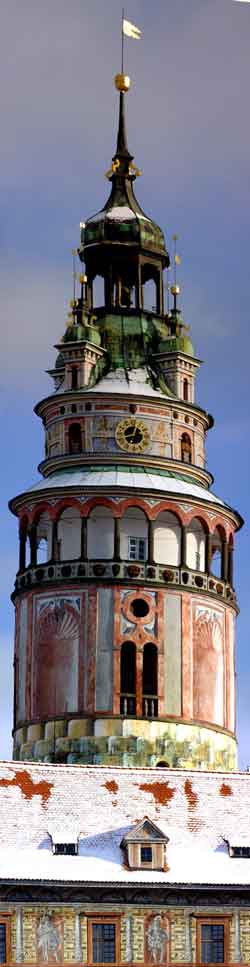 The tower at Cesny Krumlov