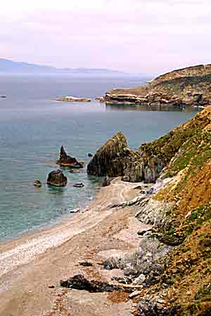 A beach on Skiathos