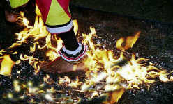 Firewalking!